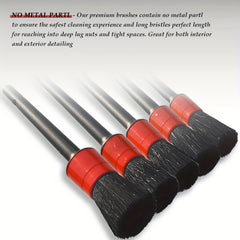 Professional 20pc Car Wheel & Tire Detailing Brush Set