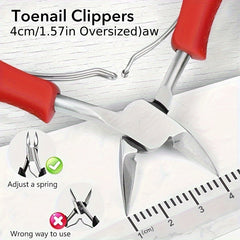 Nail Clipper for Thick Nails & Ingrown Toenails Dead Skin Cutter Pedicure Tool