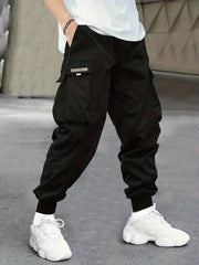 Men's Cargo Jogger Pants for Hiking Running