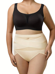 Colorblock High Rise Tummy Control Panty