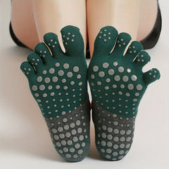 Breathable Non Slip Yoga Socks for Women Wide Strap Sport Socks