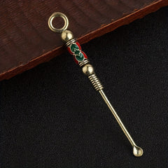 Ear Pick Keychain Spoon Key Accessories Small Gift Backpack Car Key Chain