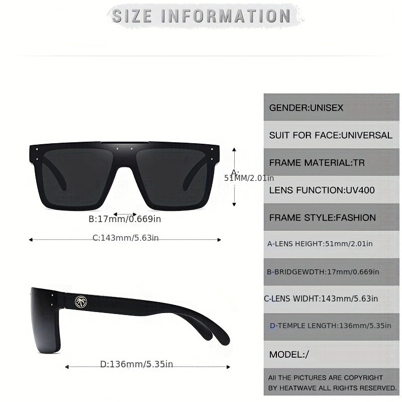 Men's Large Frame Sunglasses UV Protection Sports Goggles