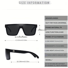 Men's Large Frame Sunglasses UV Protection Sports Goggles