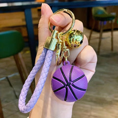 Basketball Key Chain Hangers for Men Backpack Car Key Practical Gift