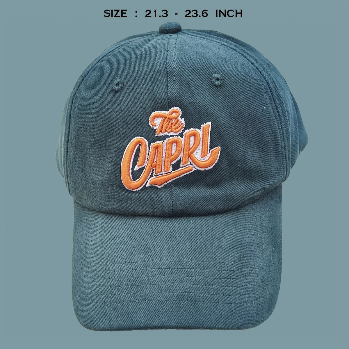 Colorful Baseball Cap Unisex Funny Letter Candy Sun Hat Women Men's Big Head Cir