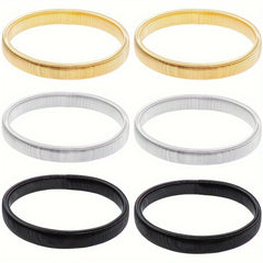 6pcs Shirt Sleeve Holders Anti Slip Sleeve Garters
