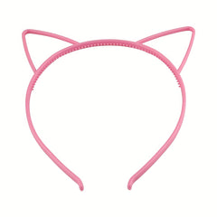 6pcs Cat Ears Headband Hair Accessory Set