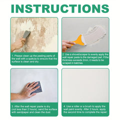 Wall Repair Paste Crackle Renovation Stain Cover