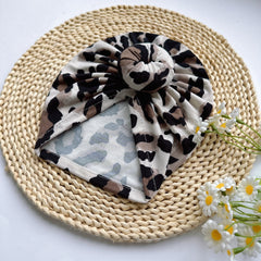 Leopard Print Baby Hat Soft and Comfortable for Newborns