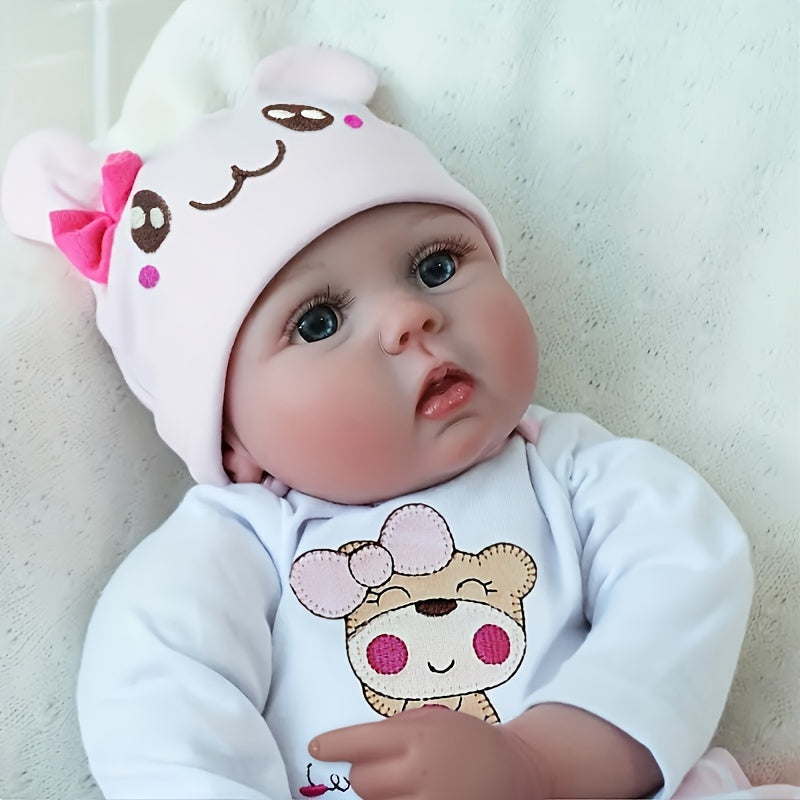 64 Cm Lifelike Reborn Doll Soft Body, Visible Veins, Christmas Gift