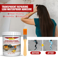 2pcs Waterproof Adhesive Transparent Coating Leak Repair