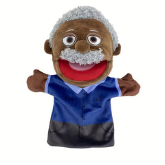 Interactive Family of Puppets for Role Playing Toys with Open Mouths
