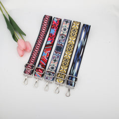 Vintage Pattern Bag Strap Adjustable Lightweight Shoulder Reusable