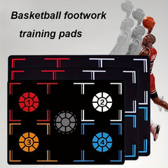 Basketball Step Training Mat Soundproof Non slip Indoor Outdoor Universal Use