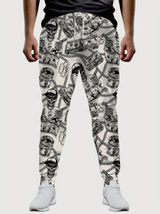 American Flag Pattern Printed Men s Trousers