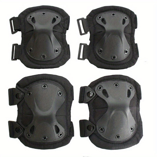 Gel Cushioned Knee & Elbow Pads for Sports