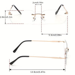 Rimless Metal Flat Mirror