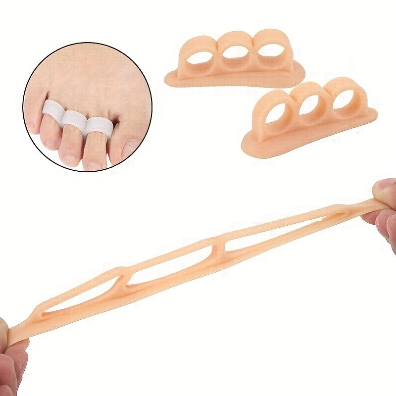 Silicone Toe Straightener for Correcting Curled Toes