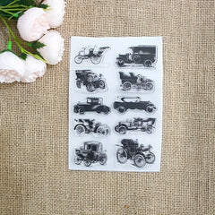 Car DIY Cartoon Stamp Decor