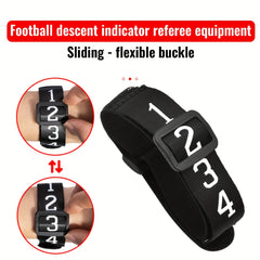 Professional Numbered Football Wristband Referees Gear