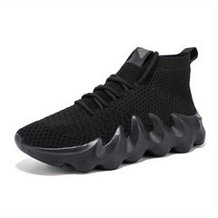 Men's Knitted Lightweight Running Shoes Spring Summer
