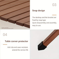 Foldable Lightweight Table for Camping & Picnics