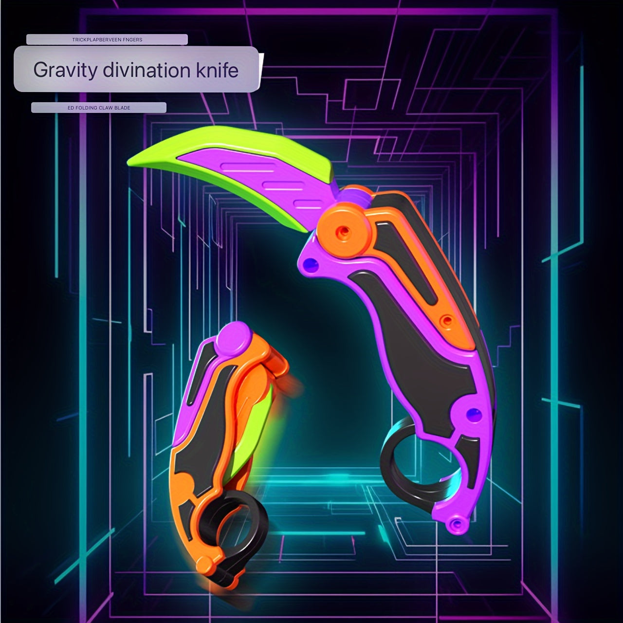 Luobo Gravity 3D Printing Folding Claw Straight Jumping Claw
