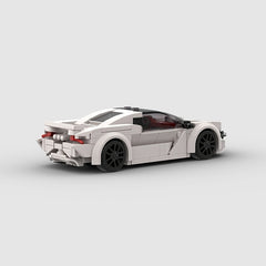 183pcs Retro Sports Car Racing Building Blocks Mosaic Toys