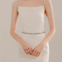 Rhinestone Bridal Belt Lace Girdle Wedding Accessories