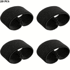 20pcs Belt Keepers Tactical Elastic Belt Loop Backpack Harness Strap Sling