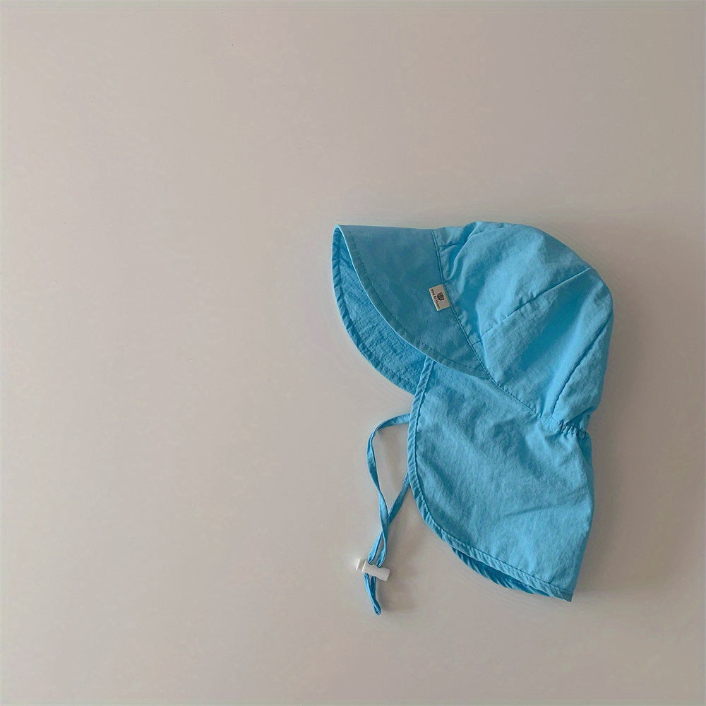Sunscreen Shawl Baby Hat for Delicate Skin