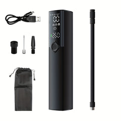 120PSI Wireless Portable Tire Inflator Pump - Fast Inflating Mini Air Pump