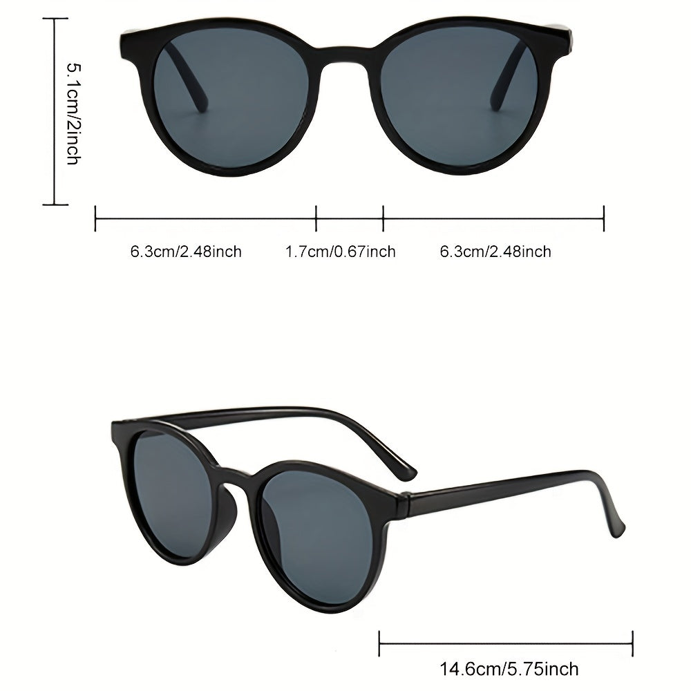 Oval Sunglasses Casual Anti Glare Glasses UV400