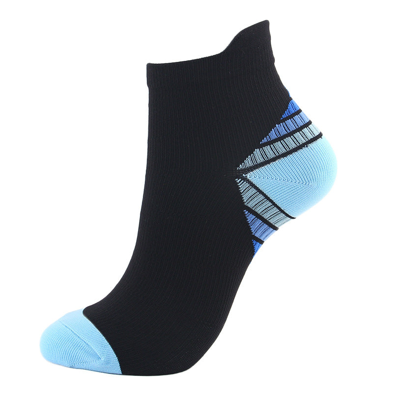 7 Pairs Compression Ankle Socks for Running and Cycling