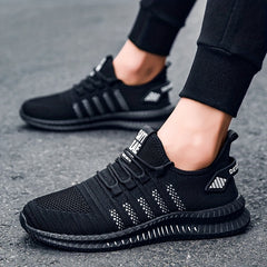 Men's Lightweight Knitted Sneakers for Running