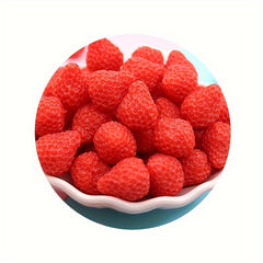 5pcs Artificial Mini Raspberry Strawberries DIY Craft Decoration