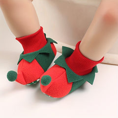 Baby Cartoon House Shoes Soft Bottom Walking Shoes