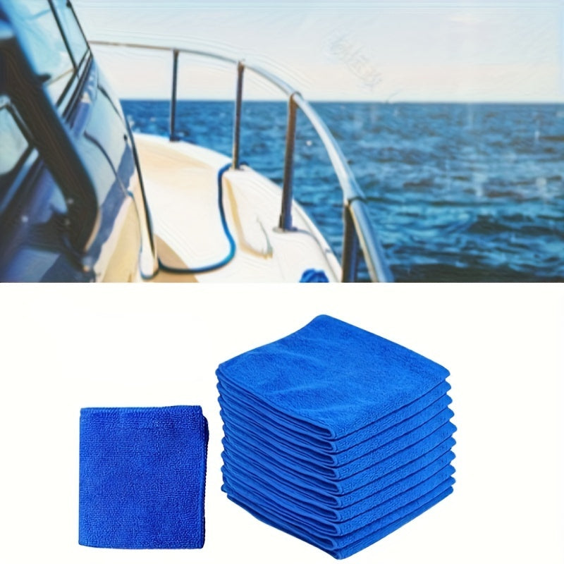 Microfiber Boat Cleaning Towel Car Detailing Towel Motorcycle Glass Washing