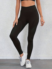 High Waist Tummy Control Leggings Elastic Workout Pants