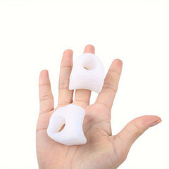 Toe Separators for Bunions and Crooked Toes - Set of 4 Gel Straighteners