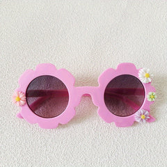 DIY Girl's Small Daisy Sunglasses UV Protection
