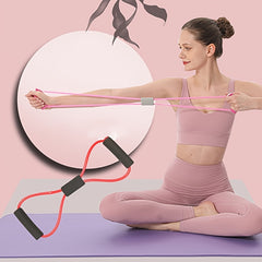 8 Shape Resistance Band for Home Workouts and Pilates