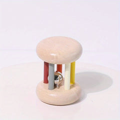 6pcs Wooden Rattle Toy Set Infant Soothing Music Toys