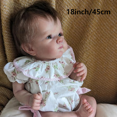 18" Fully Vinyl Body Bettie Realistic Doll Plush Toy Not Included
