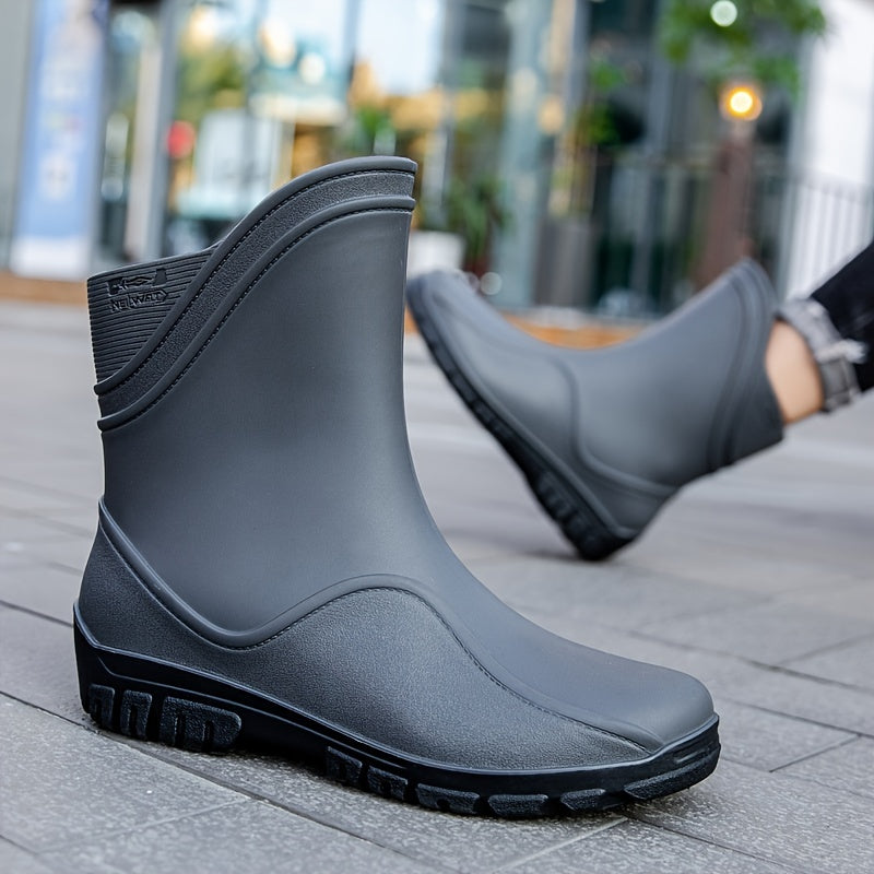 Men's Waterproof Non-Slip Rain Boots