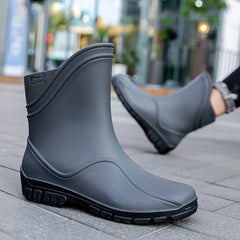 Men's Waterproof Non-Slip Rain Boots