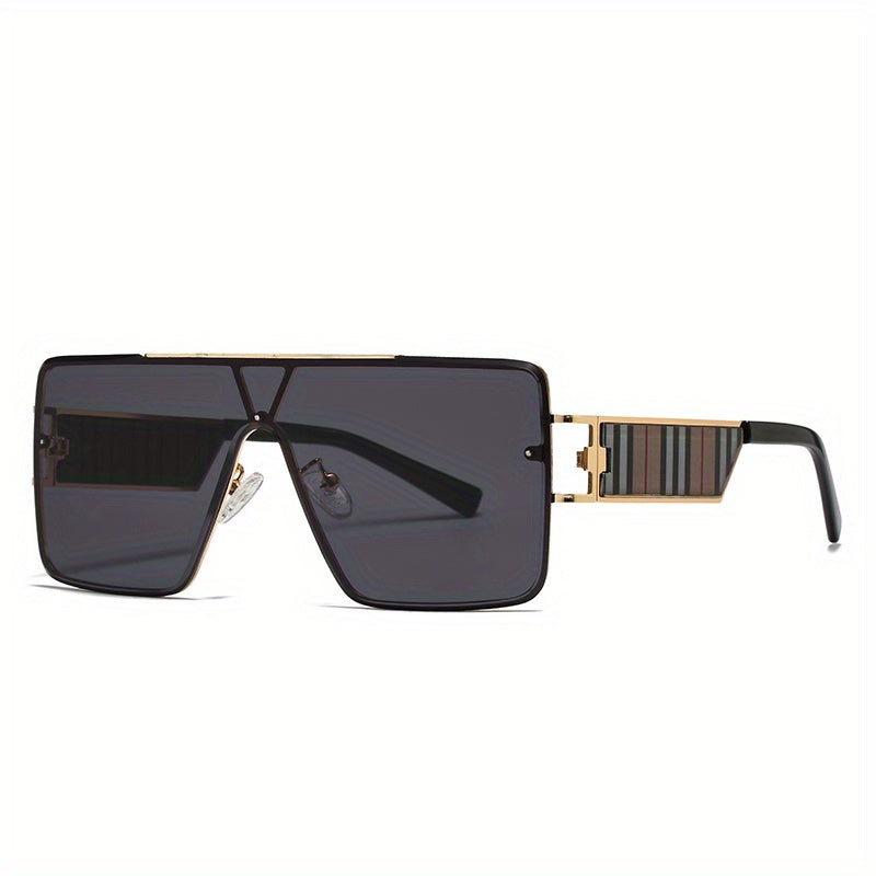 One Piece Metal Polarized Sunglasses Mixed Casual Party Sunglasses
