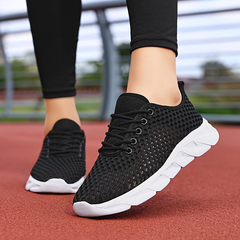 Women's Anti Slip Sports Shoes Mesh Breathable Casual Running Shoes