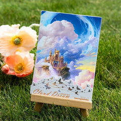 Fun & Creative Cloud Dream Landscape Journal Stickers